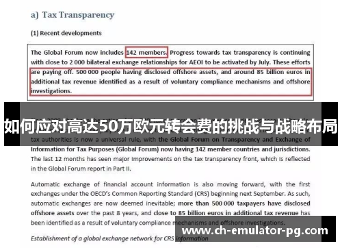 如何应对高达50万欧元转会费的挑战与战略布局 如何应对高达50万欧元转会费的挑战与战略布局